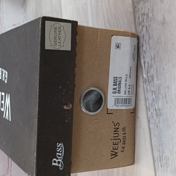 Bass Weejuns Willow Mule NIB - Picture 6 of 8